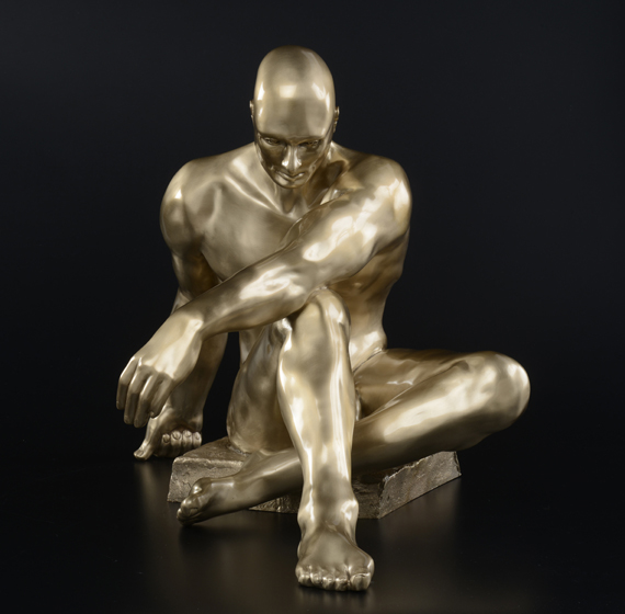 Classic Bronze sculpture of Atlas